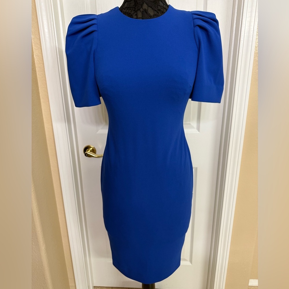Calvin Klein Royal Blue Midi Dress